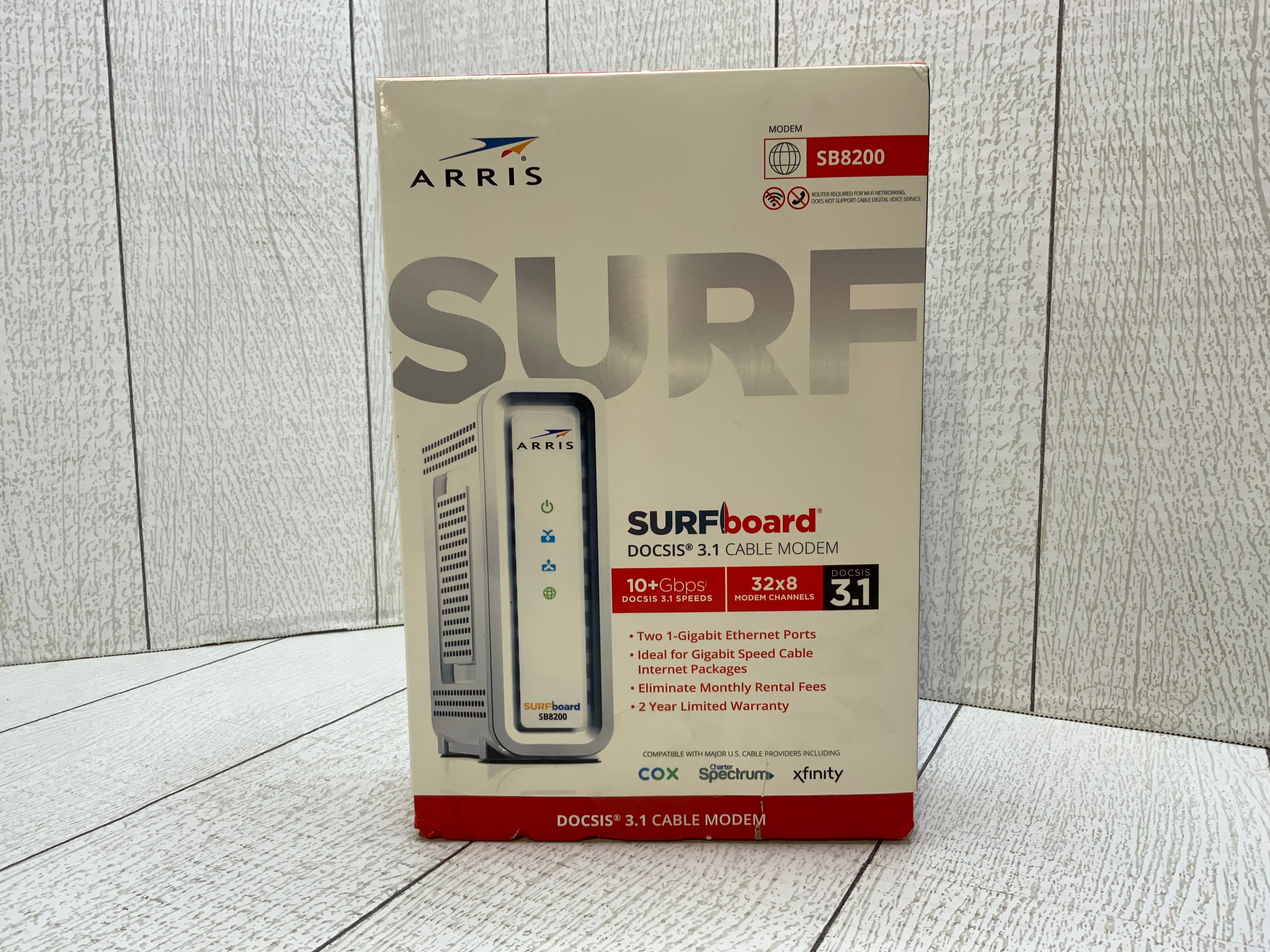 ARRIS SURFboard SB8200 DOCSIS 3.1 Cable Modem (7928436228334)